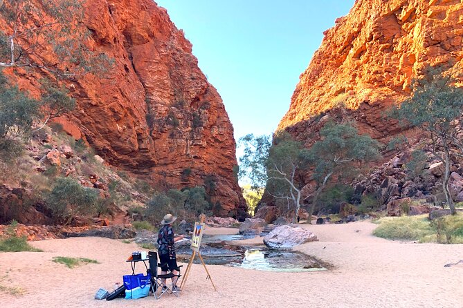 Simpsons Gap Sunset: Watercolour Painting Class - Key Points