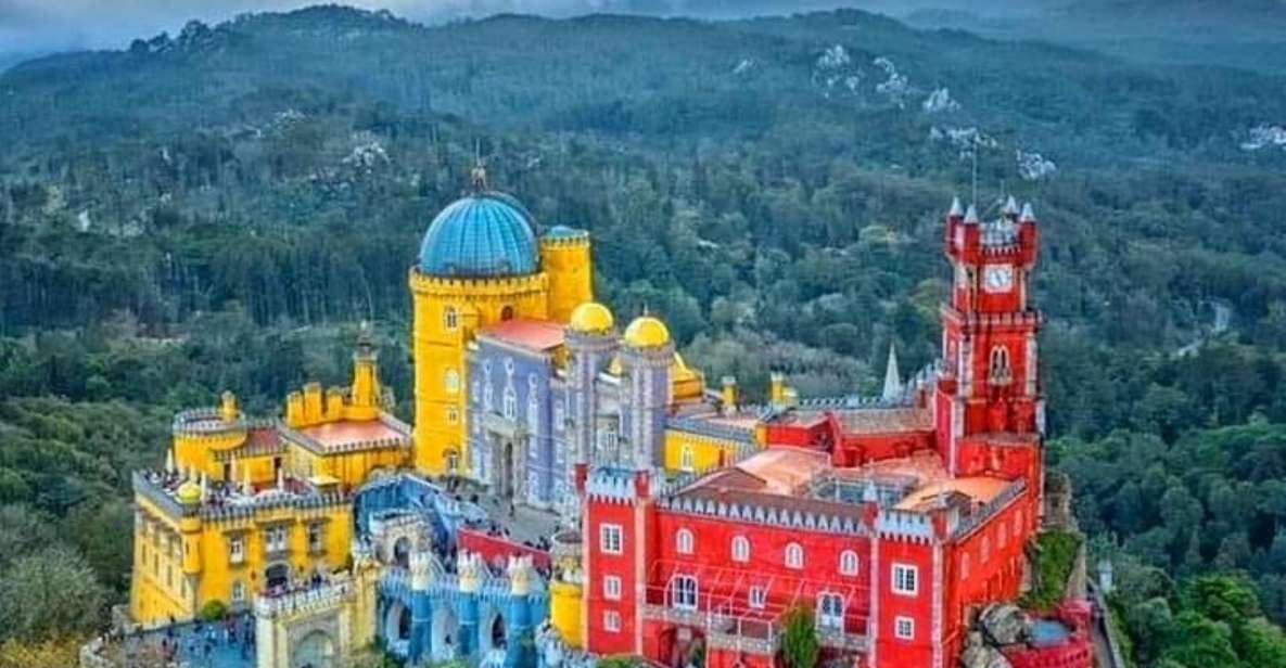 Sintra: Pena Palace Guided Visit. Cabo Da Roca and Cascais - Key Points