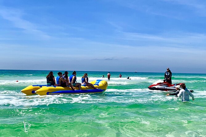 Small-Group Banana Boat Ride at Miramar Beach Destin - Key Points
