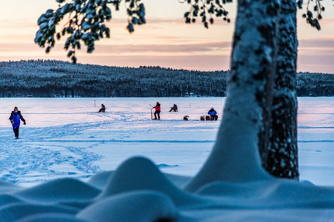 Snowshoe Trip for Ice Fishing From Kemi - Winter Adventure in Finland
