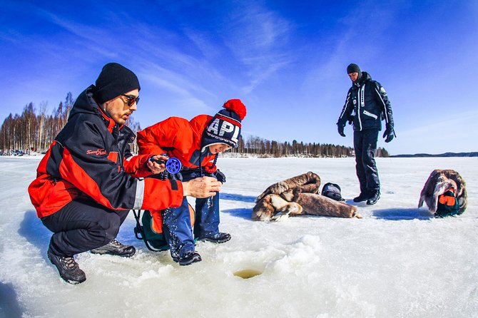 Snowshoe Trip for Ice Fishing in Inari-Saariselkä - Key Points