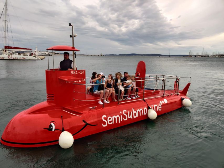 Split: 45-minute Semi-Submersible Submarine Trip - Key Points