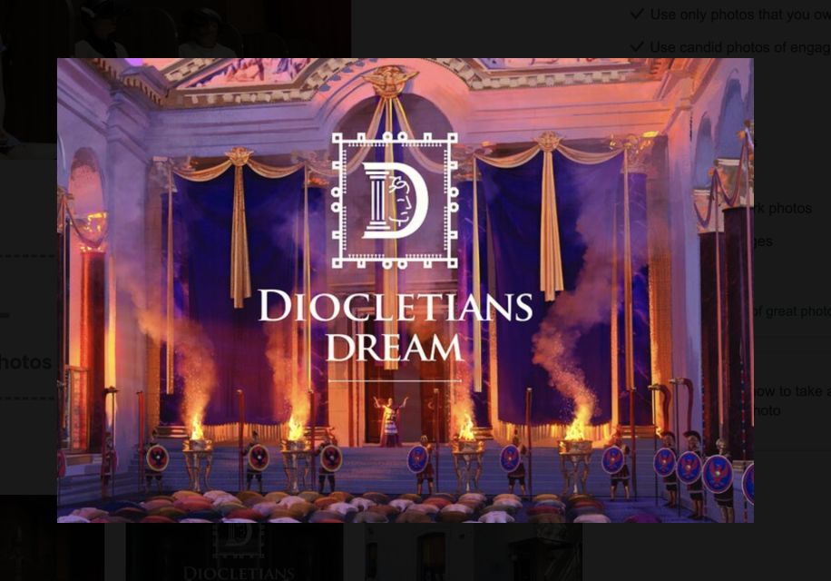 Split: Diocletian's Palace Virtual Reality Experience - Key Points