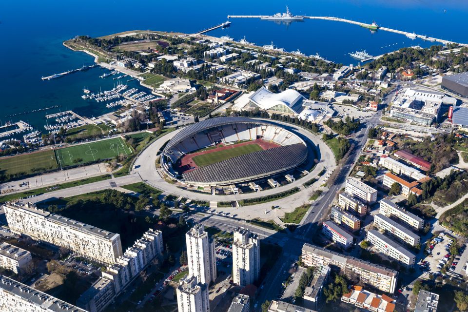 split old town guided bike tour with poljud stadium Split: Old Town Guided Bike Tour With Poljud Stadium