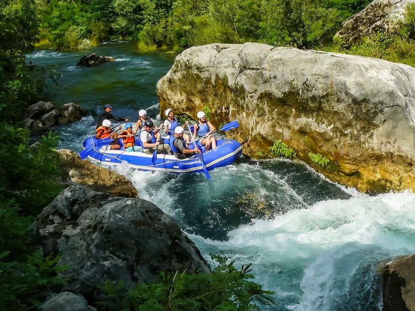 Split/Omiš: Cetina River Rafting With Cliff Jump & Swimming - Key Points