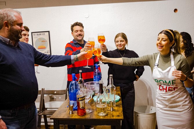 Spritz & Spaghetti: Tipsy Cooking Class in Rome - Key Points