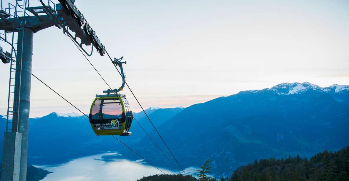 Squamish: Sea to Sky Gondola Admission Ticket - Key Points