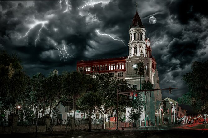 St. Augustine Small-Group Ghost Stories Nighttime Walking Tour  - St Augustine - Key Points