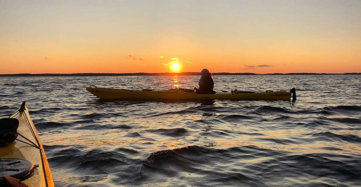 Stockholm: Sunset Kayak Tour in the Archipelago Fika - Key Points
