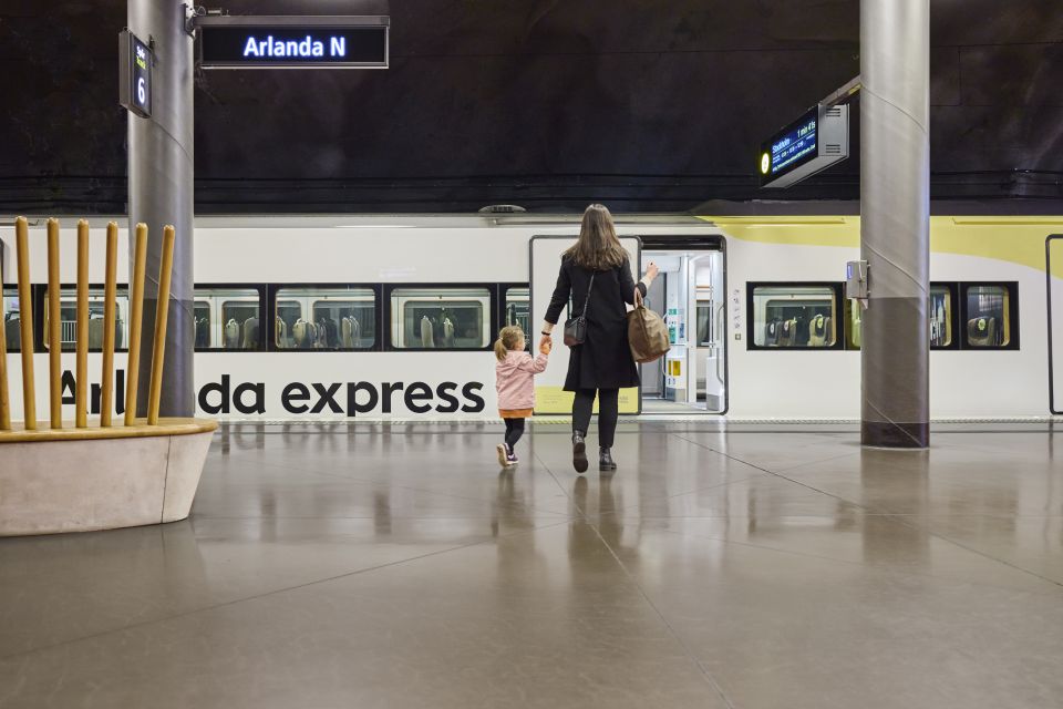 Stockholm: Train Transfer Between City and Arlanda Airport - Key Points