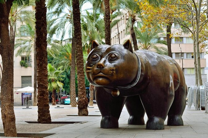 Street Art, Sculptures and Murders Walking Tour in Barcelona - Key Points