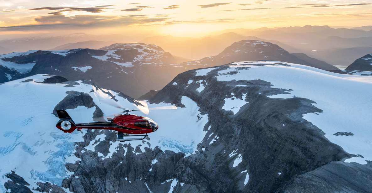 Stryn: Helicopter Sightseeing Experience With Picknick - Key Points