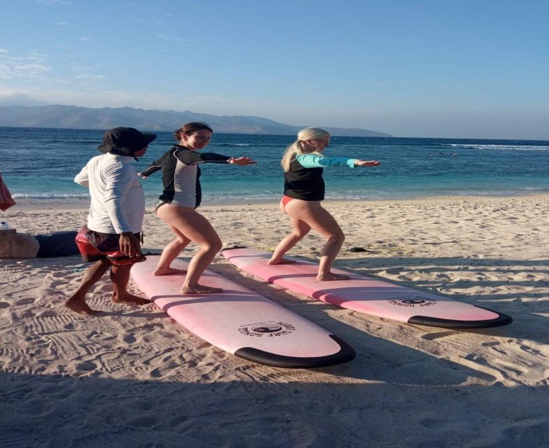 Sunny Surf School Gili Islands - Key Points
