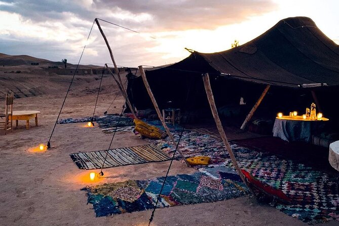 Sunset and Dinner in Agafay Desert: Camel Ride Experience - Key Points