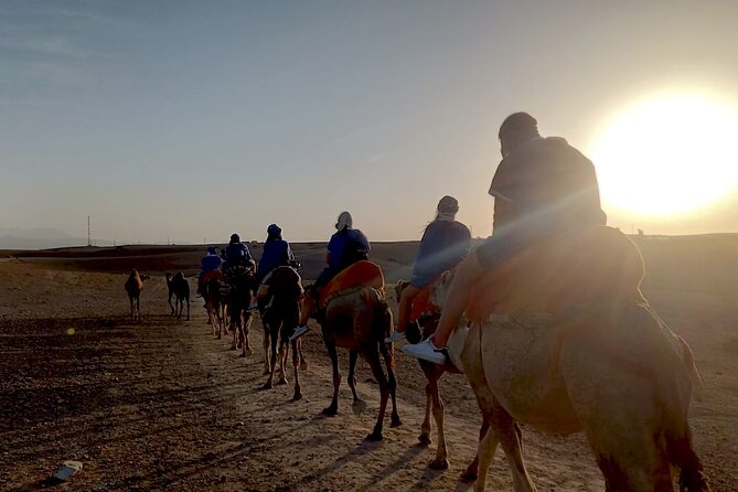 Sunset Camel Ride Experience at the Agafay Rocky Desert. - Key Points