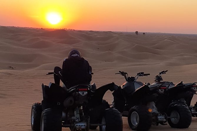 Sunset Quad Bike Tour Dubai (Deep Desert Ride , Sunset in Desert) - Key Points