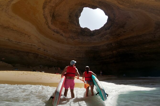 SUP Tour to Benagil Cave & Marinha Beach – From Portimão