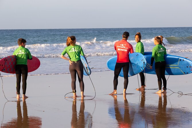 SURF in Albufeira SURF School - Beginner and Intermediate Lesson - Key Points