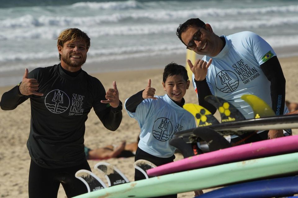 Surfing Experience With Trasnfer From Lisbon - Key Points