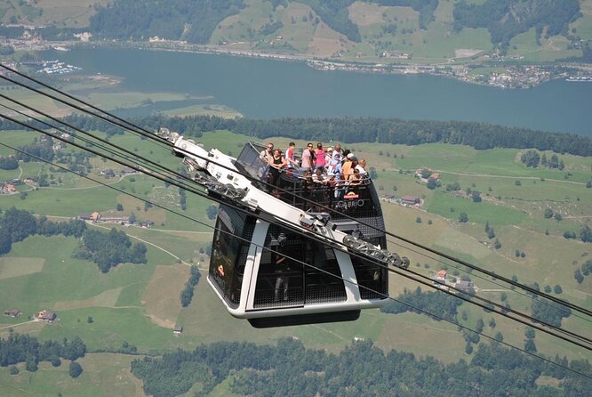 Swiss Alps Tour: Lucerne, Stanserhorn, Funicular, From Zurich - Key Points