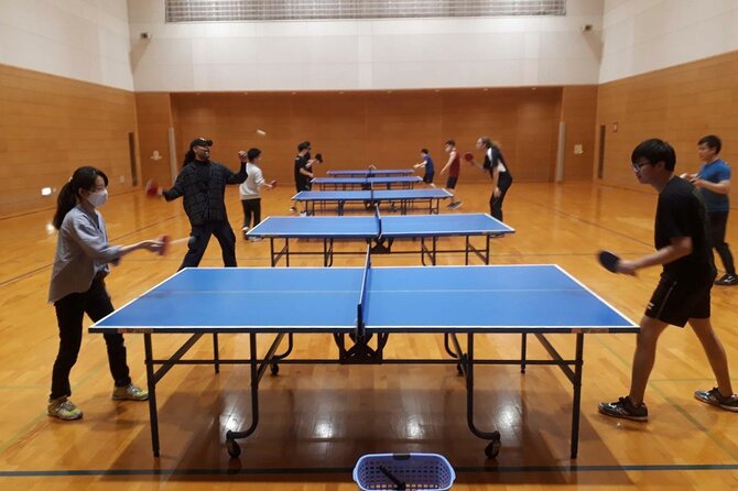 Table Tennis in Osaka With Local Players! - Key Points