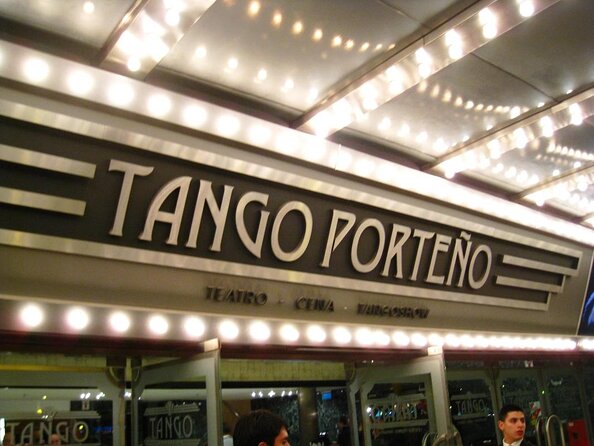 Tango Porteño Show With Optional Dinner in Buenos Aires - Key Points