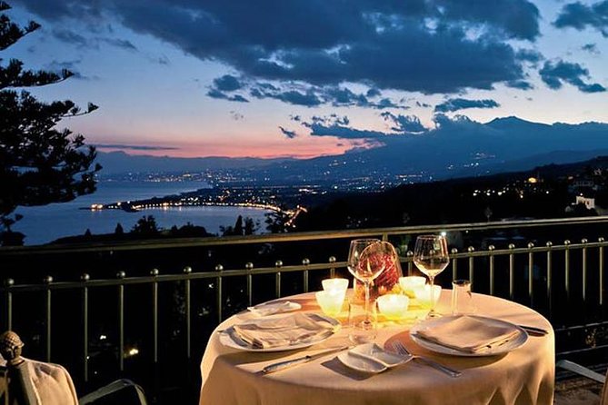 Taormina Sunset Tour With Aperitif on Roof-Top Terrace - Key Points
