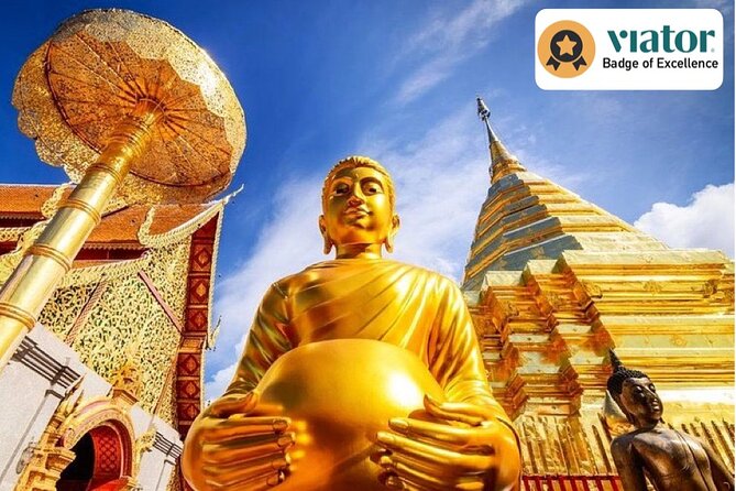 The Best City Tour View Points Wat Doi Suthep, Wat Chedi Luang and Wat Pha Lat - Key Points