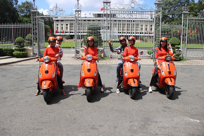 The Insiders Saigon With Female Ao Dai Riders Vespa 4,5 Hours - Itinerary Details