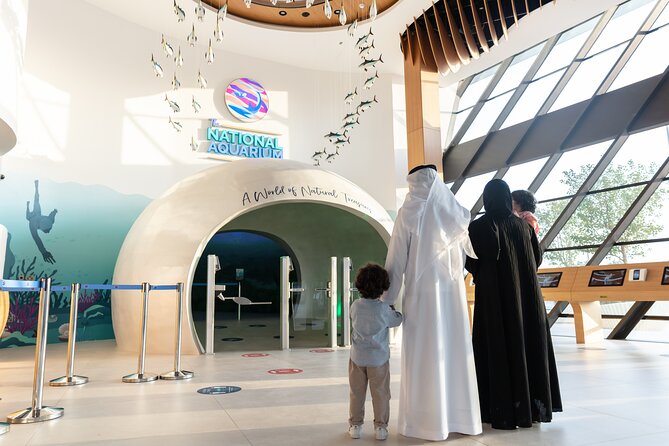 The National Aquarium Abu Dhabi Admission Tickets - Key Points