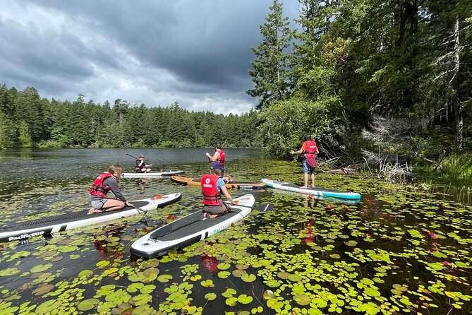 Thetis Lake Stand Up Paddle Boarding - Key Points