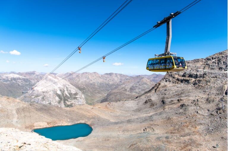 Tirano: Bernina Red Train and Cablecar to Diavolezza Refuge