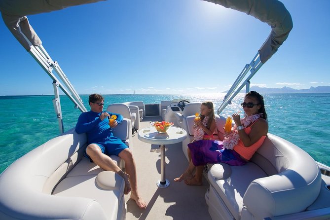 Toa Boat Bora Bora Private Lagoon Tour on Majestic Pontoon Boat - Key Points