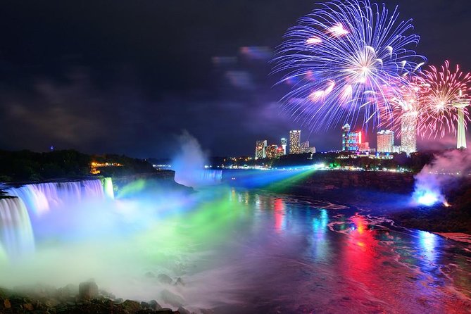 Toronto to Niagara Falls Evening Tour With Optional Attractions - Key Points