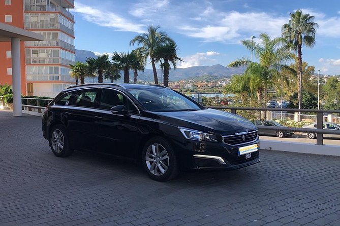 Transfer From Alicante Airport to Calpe in Private Sedan Car Max. 3 Passengers - Transfer Process and Duration