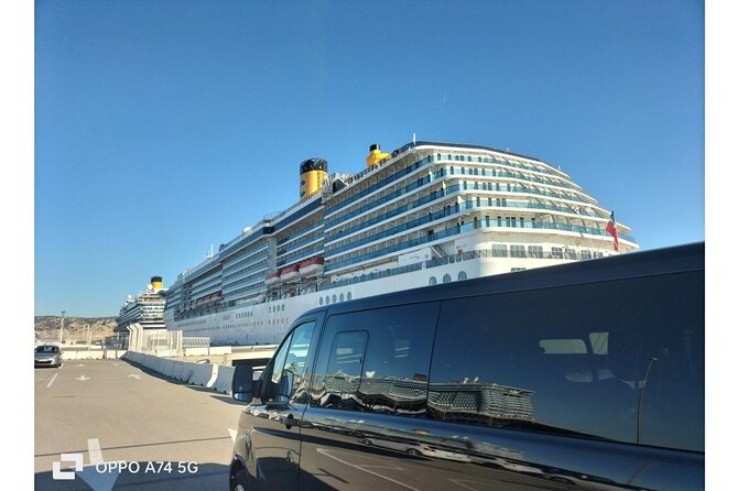 Transfer Minivan Cruise Port Marseille -- Aix En Provence - Key Points