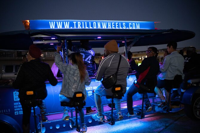 Trill On Wheels (2-Hour Hip-Hop Party Bike Tour in Houston) - Key Points