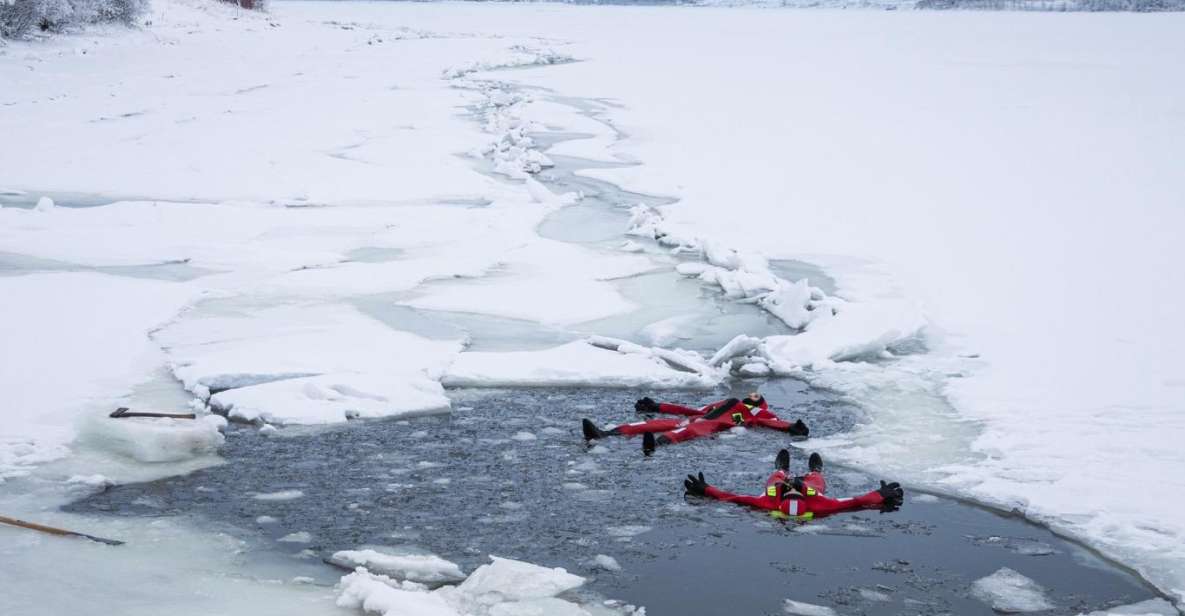 Tromsø: Arctic Ocean Floating Camp Rescue Suit Swimming - Key Points