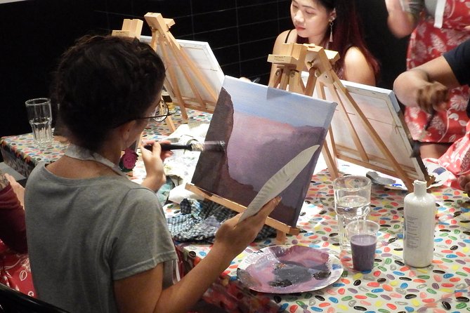 Tuesday Paint and Sip Art Sessions Brisbane - Key Points