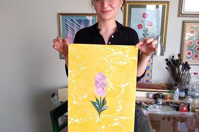 Turkish Private Marbling Paper Art Workshop - Key Points