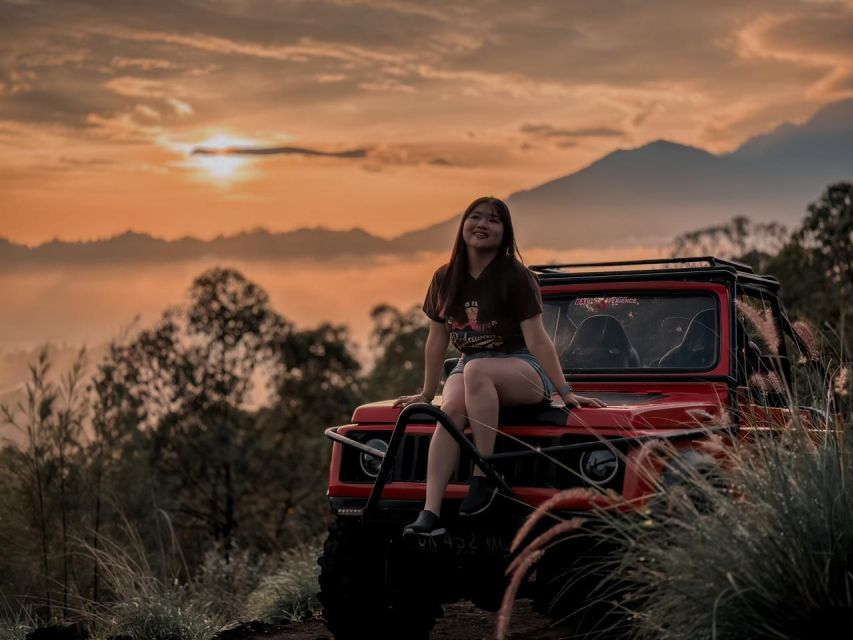 Ubud: Batur Volcano Sunrise 4WD Jeep & Hot Spring - Key Points