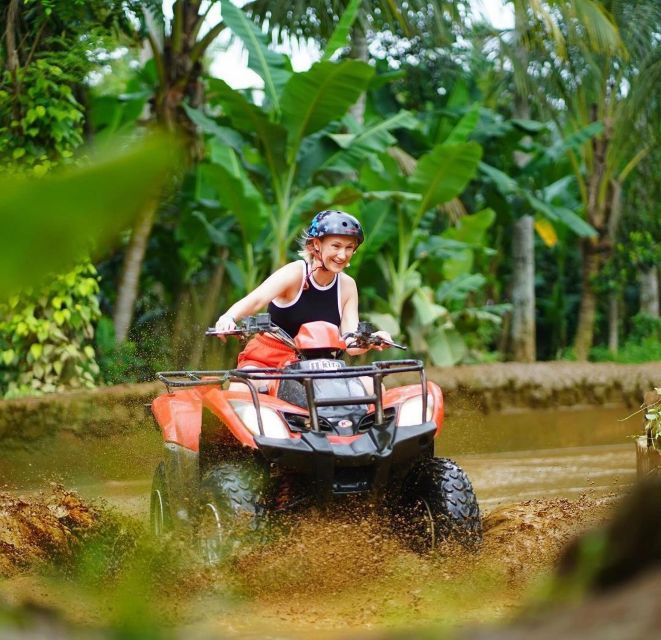 Ubud: Gorila Face ATV Quad Bike & Rafting
