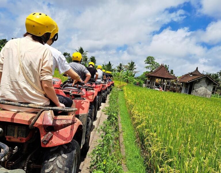 Ubud: Gorila Face Atv Tubing