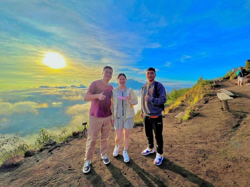 Ubud: Mount Batur Sunrise Trekking & Natural Hot Spring Tour - Key Points