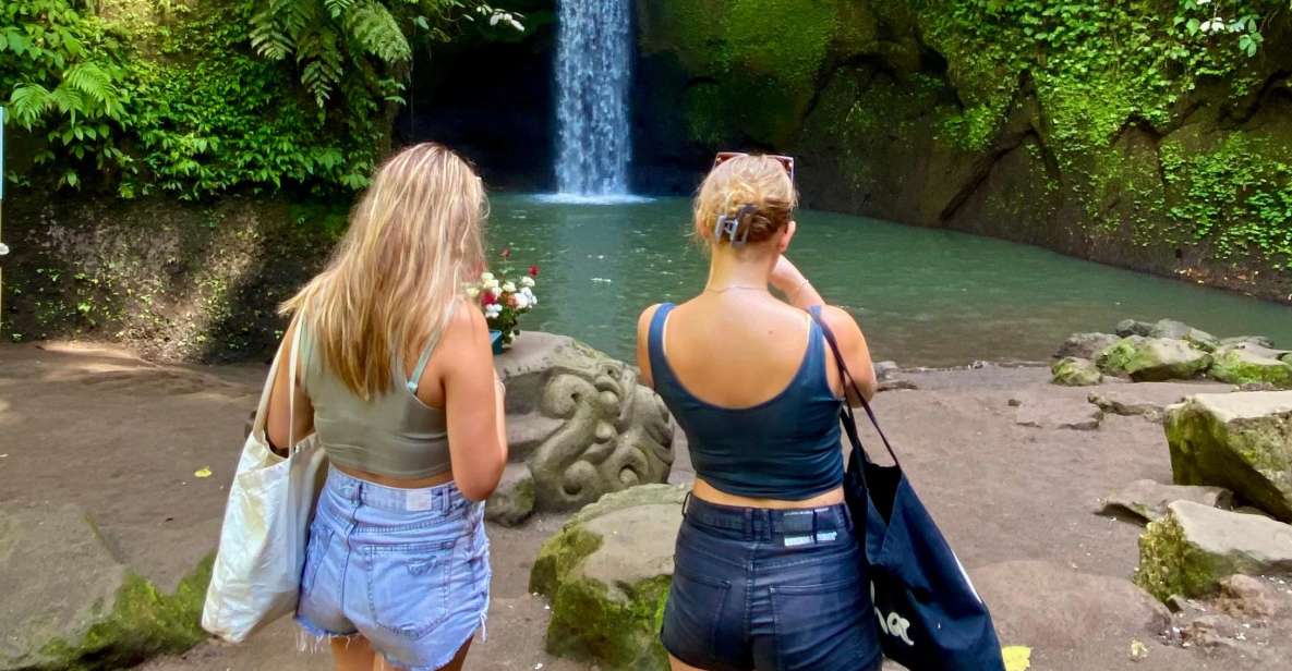Ubud Rice Terrace, Waterfall, and Temple Guided Trip Bali - Key Points