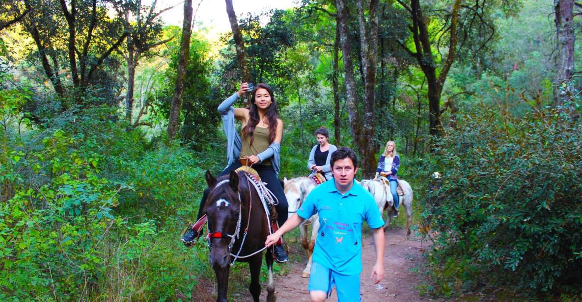 Valle De Bravo: Waterfall Riding Tour - Key Points