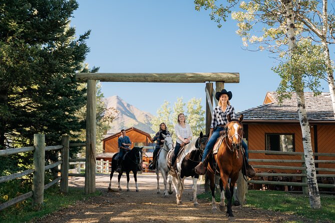 Valley Vista 1.5 Hour Horseback Trail Ride in Kananaskis - Key Points