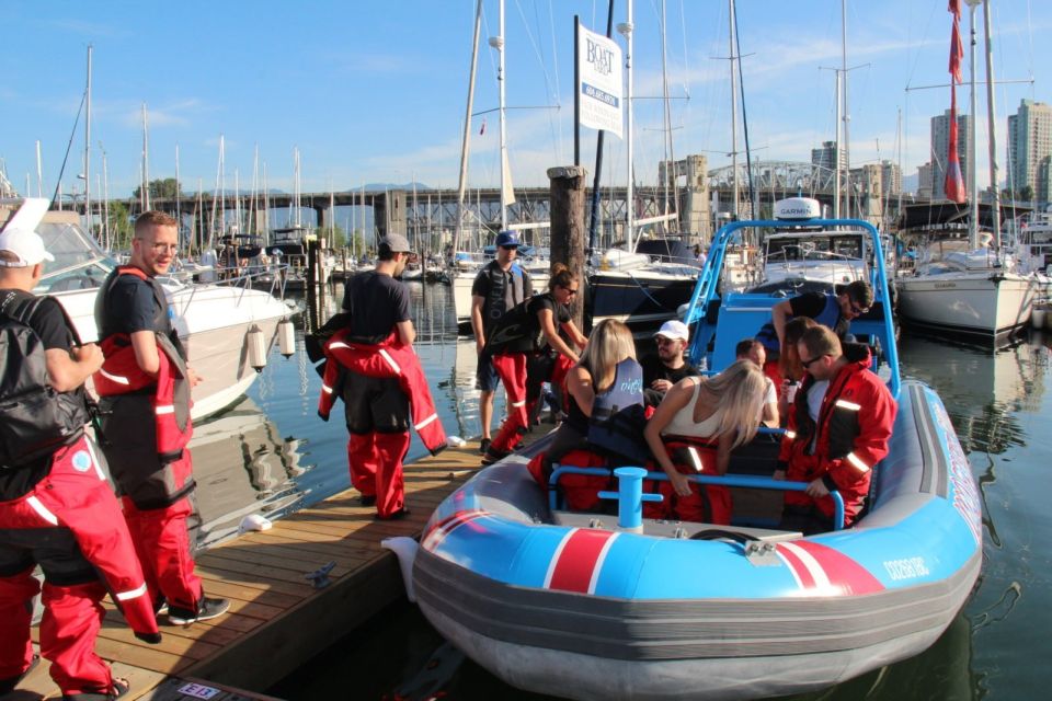 Vancouver: City and Seal Boat Tour - Key Points