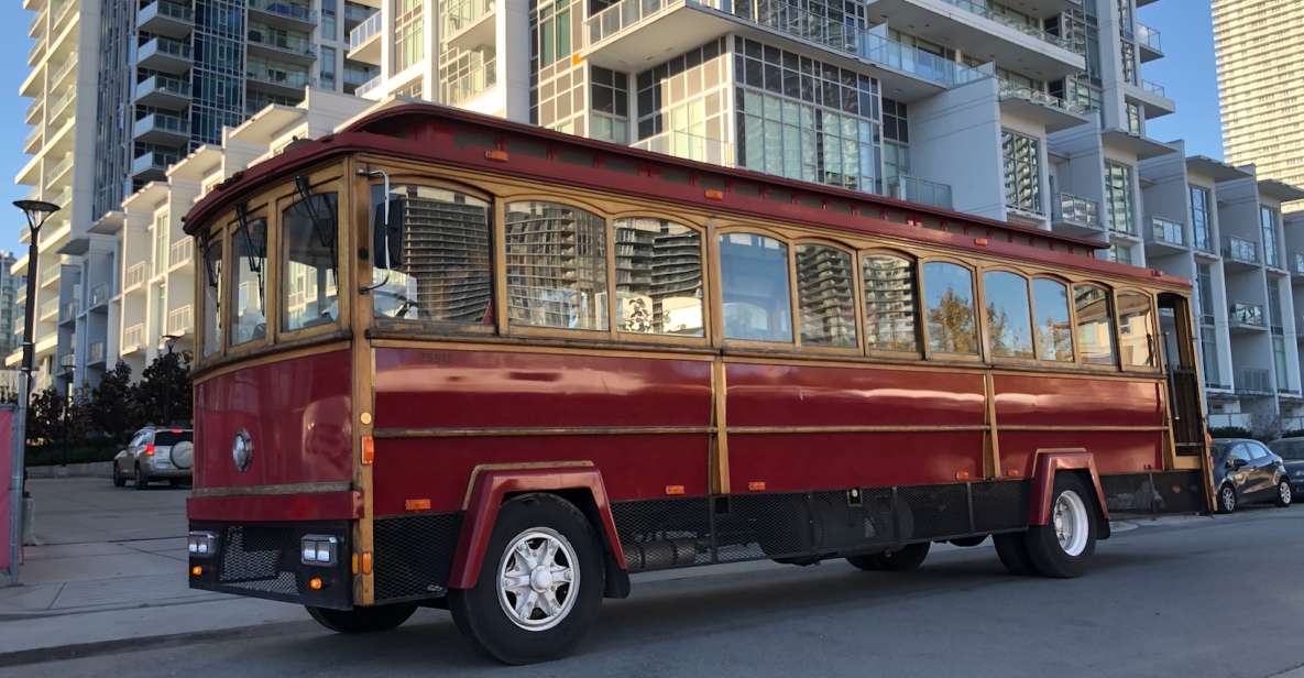 Vancouver: Hop-On Hop-Off Trolley Tour Wit 24 & 48 Hour Pass - Key Points