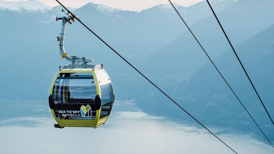 Vancouver: Sea to Sky Gondola and Whistler Private Day Trip - Key Points